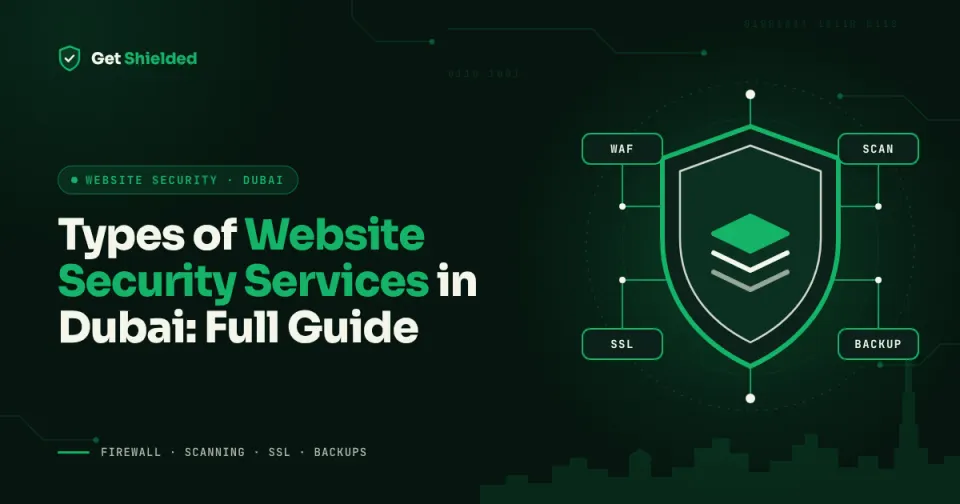 9 Types Of Website Security Services: Types, Benefits, and Cost in Dubai